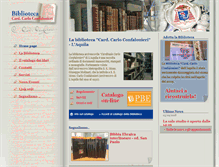 Tablet Screenshot of bibliotecaconfalonieri.it